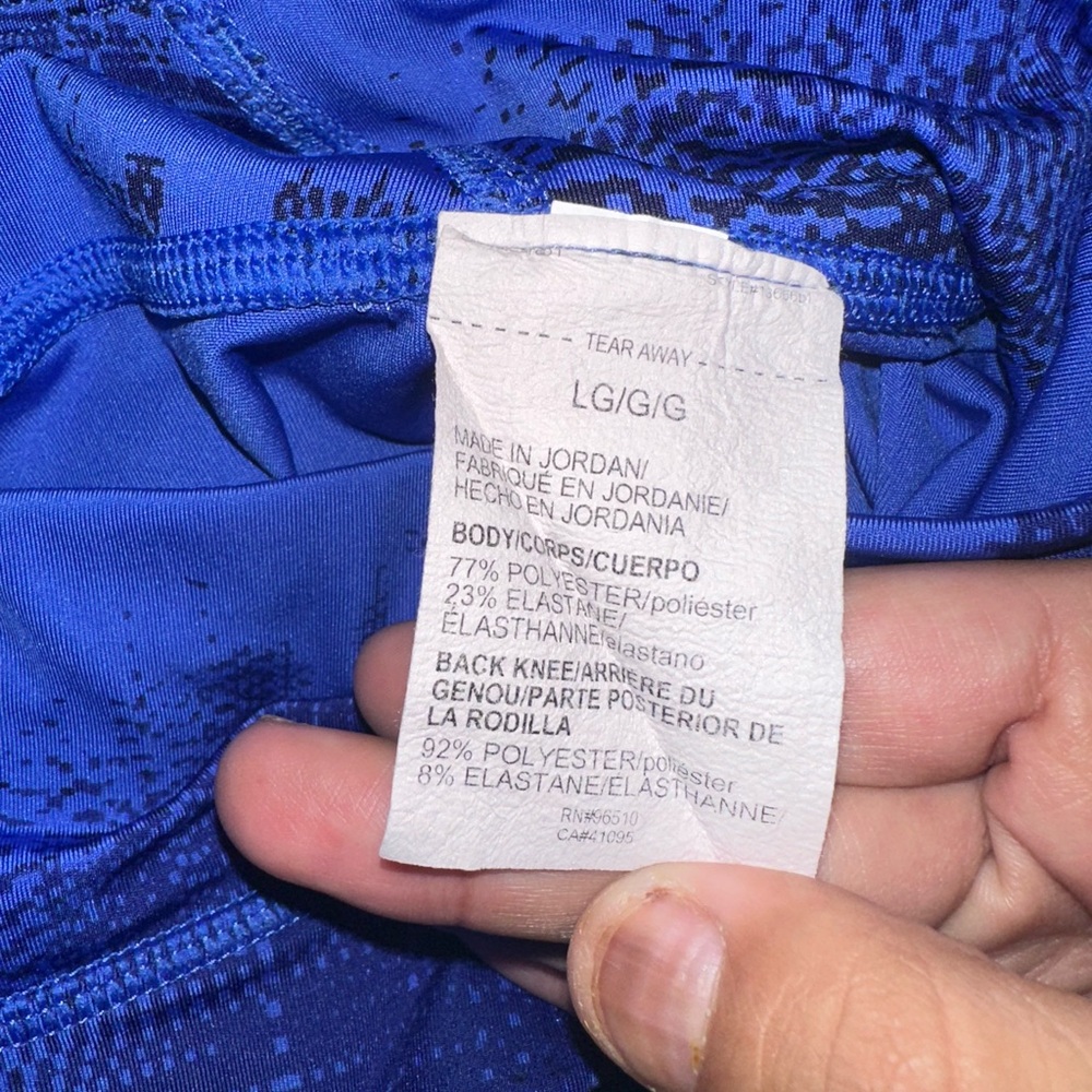 Under Armour Blue Leggings for Active Performance - Picture 4 of 5